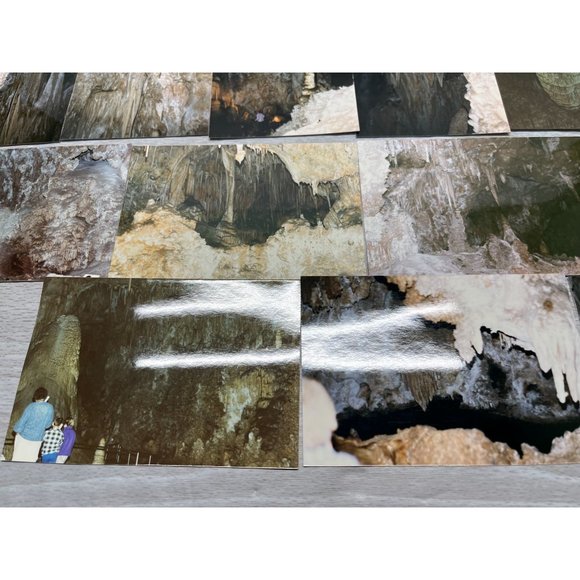 Carlsbad Caverns Lot of 21 Found Photos Snapshots 1988 New Mexico Caves - Picture 10 of 12